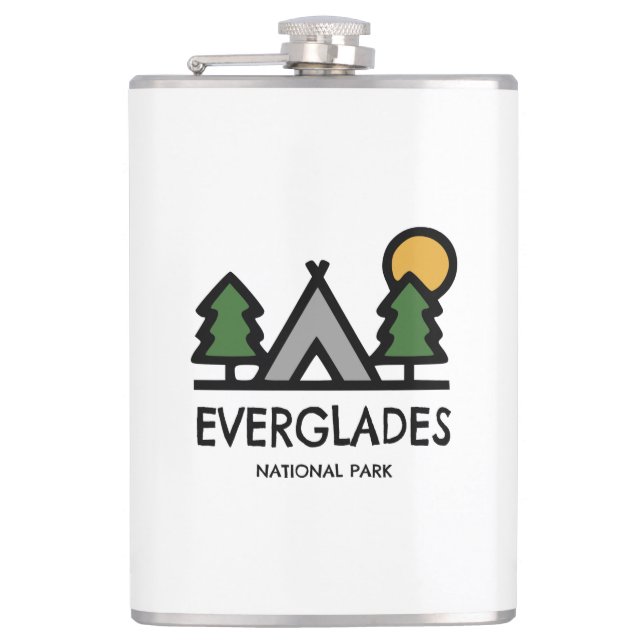 Everglades National Park Hip Flask (Front)