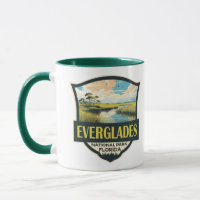 Everglades National Park Illustration Travel Art