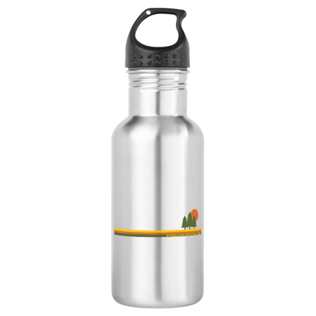 Everglades National Park Pine Trees Sun 532 Ml Water Bottle (Front)