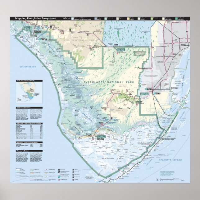 Everglades National Park Poster (Front)