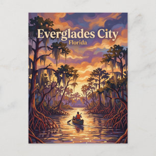 Everglades National Park USA Postcard