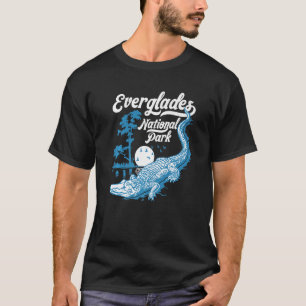 Everglades National Park Vintage Crocodile Alligat T-Shirt