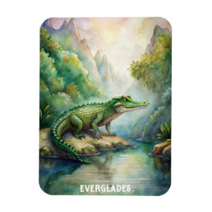 Everglades National Park Watercolor  Magnet