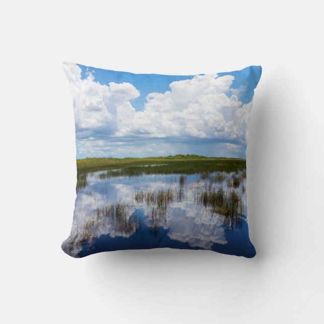 Everglades Natural Landscape Cushion (Front)