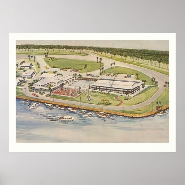 Everglades Rod & Gun Club Poster Print (Front)