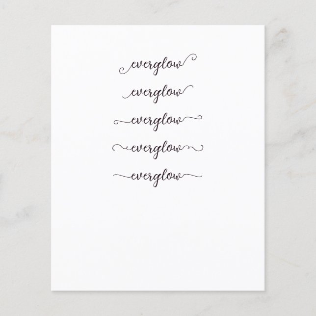 Everglow Swashes (Front)