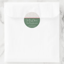 Evergreeen Colour Block Pattern Holiday