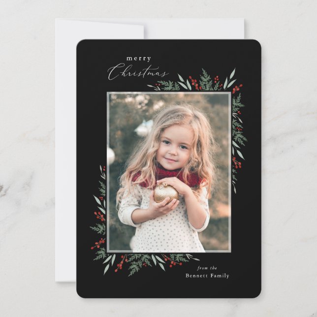 Evergreen and Berries (Front)