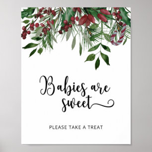 Evergreen babies are sweet poster