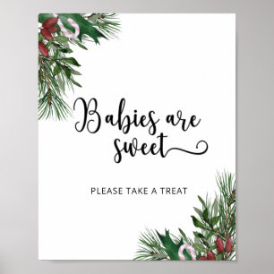 Evergreen babies are sweet poster