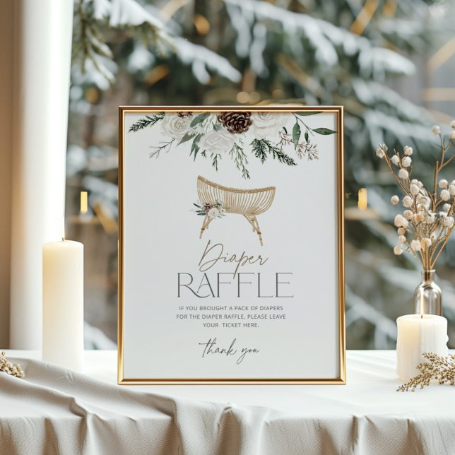 Evergreen Baby it's cold outside diaper raffle Pos Poster (Creator Uploaded)