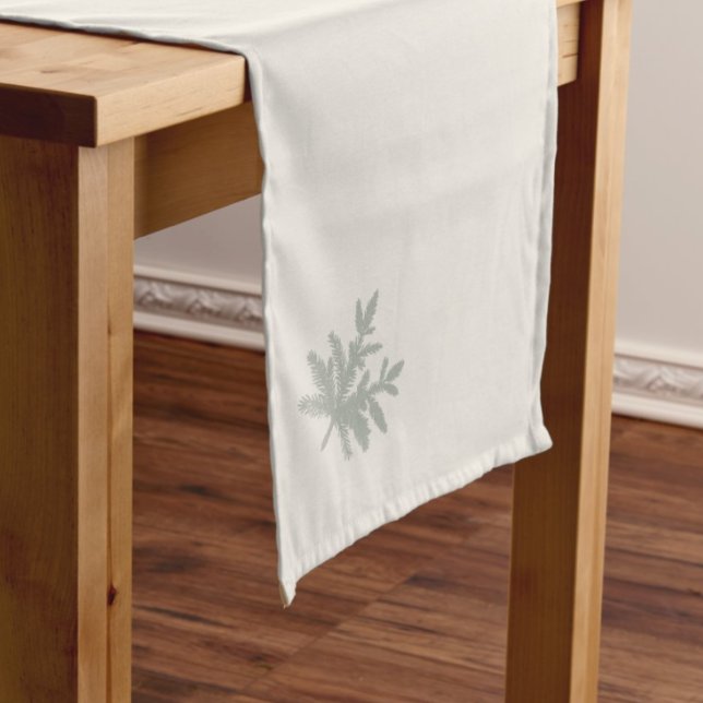 Evergreen Botanical Short Table Runner (Creator Uploaded)