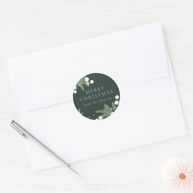 Evergreen Cheer Sticker (Envelope)