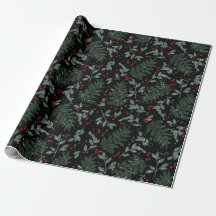 Evergreen Cheer Wrapping Paper