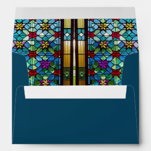 Evergreen Christmas Barn Envelope 5"x7"