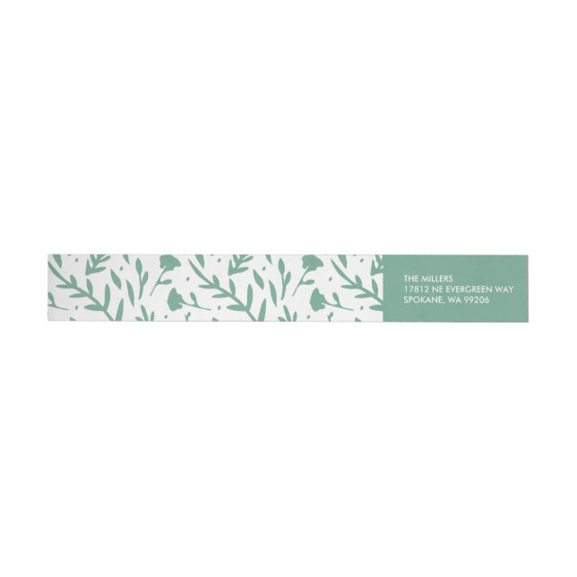 Evergreen Corners Wrap Around Label (Individual)