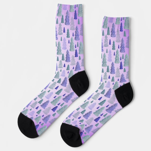 Evergreen Elegance Socks (Left)