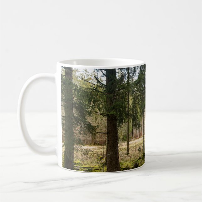 Evergreen Forest Bliss 2 Coffee Mug (Left)