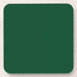 Evergreen Green Cork Coaster