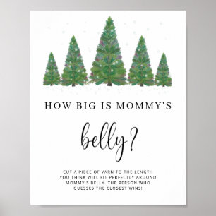 Evergreen how big is mummy's belly game poster