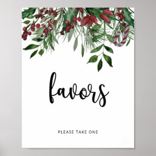 Evergreen is on the way fall Favours Poster