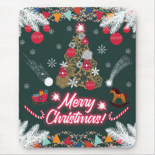 Evergreen Joy of Christmas Mouse Pad