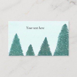 Evergreen Landscape Business Card