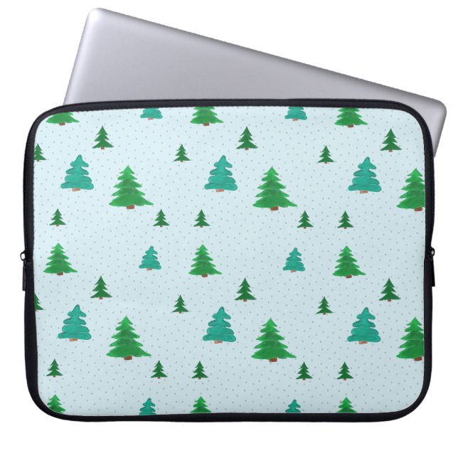 Evergreen laptop sleeve (Front)