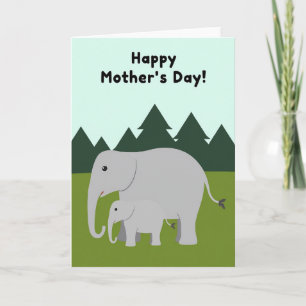 Evergreen Mother Love Card