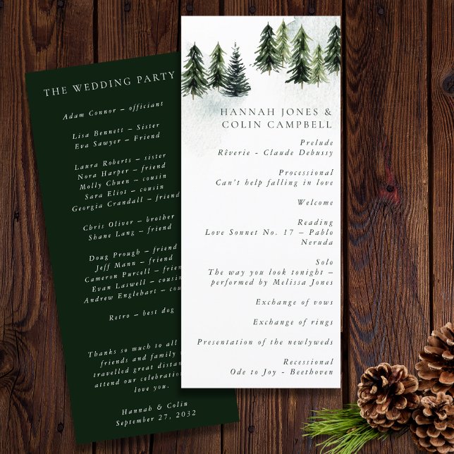 Evergreen Mountain Glen White Green Black Program (Creator Uploaded)