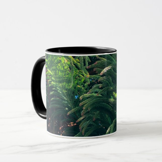 Evergreen pine-tree conifer  mug (Front Left)