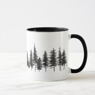 "Evergreen Serenity Mug" Mug