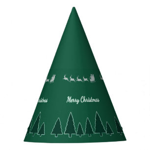 Evergreen Sleigh Holiday Hat Glow