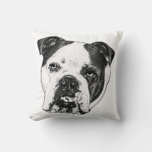 Evergreen Sofa Bulldog Cushion