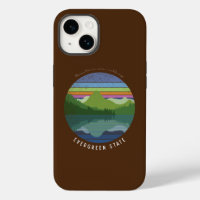 Evergreen state Case-Mate iPhone case