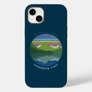 Evergreen state Case-Mate iPhone case