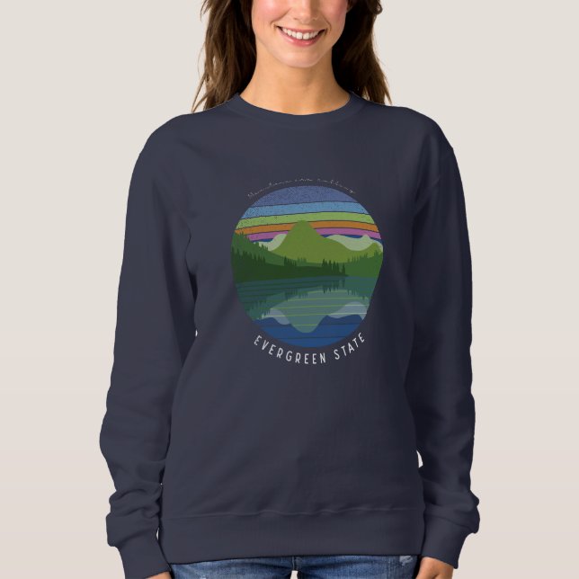 Evergreen state sweatshirt (Front)