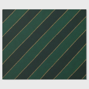 Evergreen Stripe Wrapping Paper