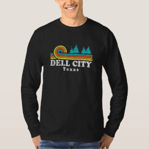 Evergreen Sunset Dell City Forest Texas Woods Natu T-Shirt