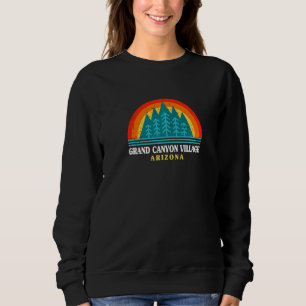 Evergreen Sunset Grand Canyon Village Forest Arizo Sweatshirt