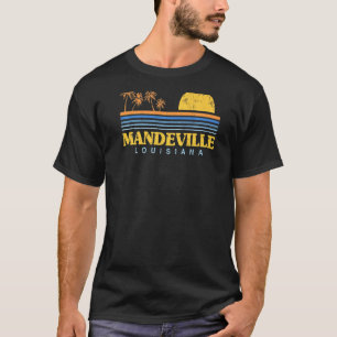 Evergreen Sunset Mandeville Beach Louisiana Beach  T-Shirt