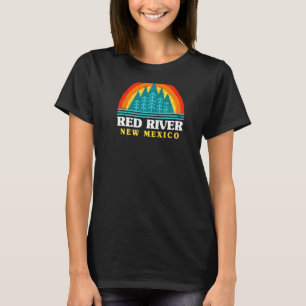 Evergreen Sunset Red River Forest New Mexico Woods T-Shirt