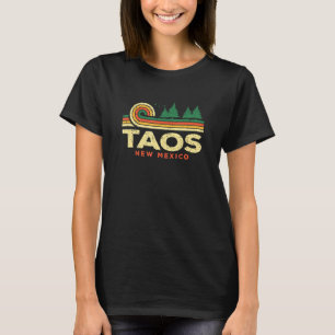 Evergreen Sunset Taos Forest New Mexico Woods Natu T-Shirt