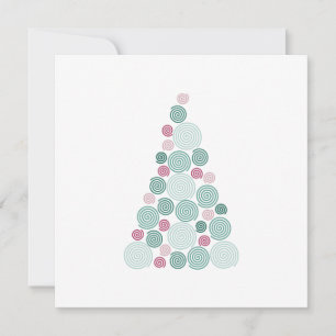 Evergreen Swirl Card