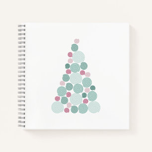 Evergreen Swirl Notebook