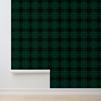 Evergreen Tartan Plaid Wallpaper