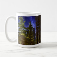Evergreens In The Moonlight