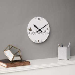 Everlasting Chapters Vintage Wall Clock
