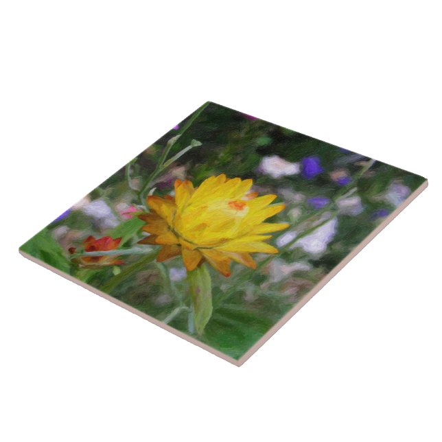 Everlasting flower tile (Side)