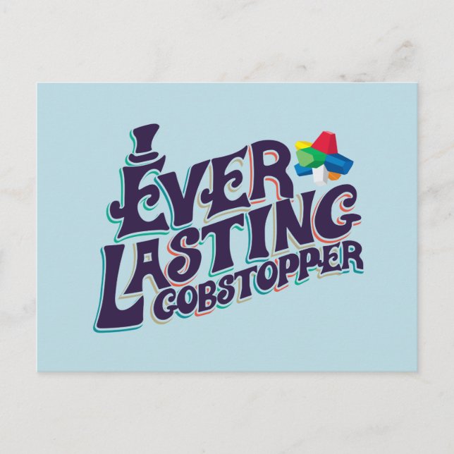Everlasting Gobstopper Graphic Postcard (Front)